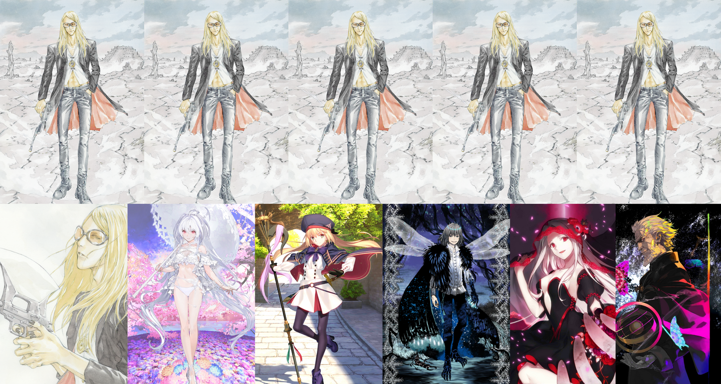 [NA][INSTANT] FGO NP5 Tezcatlipoca + Lady Avalon Altria Caster Oberon Black Grail + 0-1000SQ Fate Grand Order endgame LB6 account (see options)-Mobile Games Starter