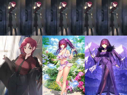 [NA][INSTANT] FGO NP6 Bazett + double Skadi(ruler+caster) + 300-400SQ Fate Grand Order NP5 endgame account-Mobile Games Starter
