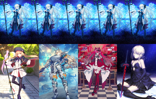 [NA][INSTANT] FGO NP6 Morgan + Altria Caster + 5Gawain 5Tristan Fate Grand Order NP5 starter account-Mobile Games Starter