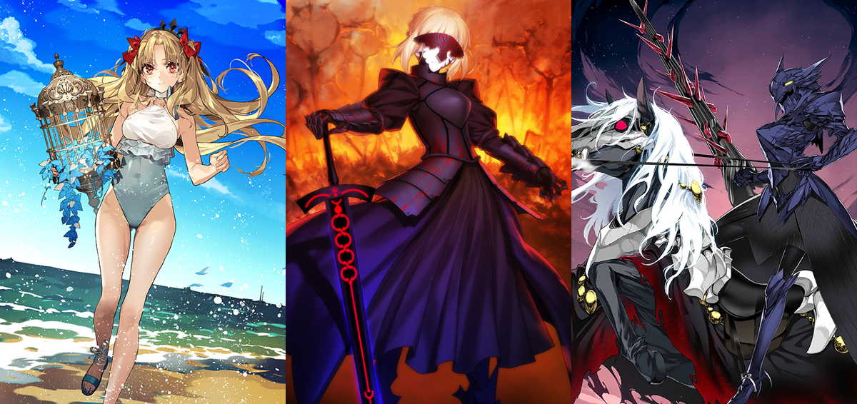 [NA] [INSTANT] FGO Space Ereshkigal + Altria Caster + 3800-4000SQ + 300 tickets Fate Grand Order starter account (see options)-Mobile Games Starter