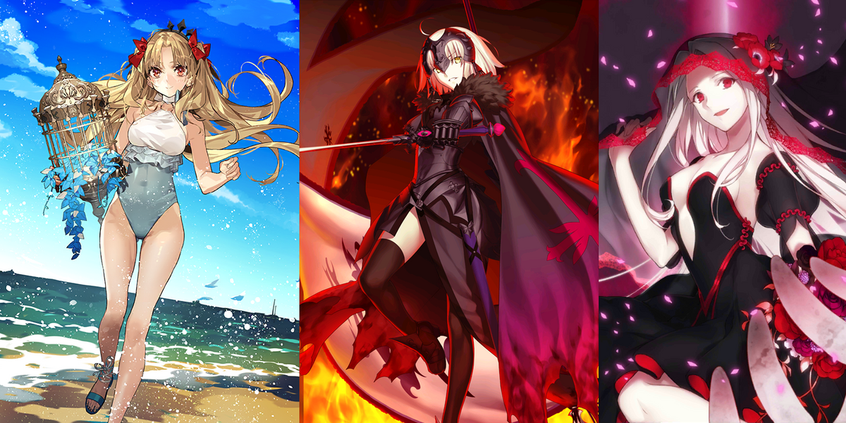 [NA] [INSTANT] FGO Space Ereshkigal + Altria Caster + 3800-4000SQ + 300 tickets Fate Grand Order starter account (see options)-Mobile Games Starter
