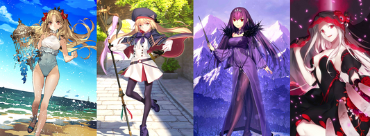 [NA][INSTANT] FGO Space Ereshkigal + Altria Caster + 3800-4000SQ + 300 tickets Fate Grand Order starter account (see options)-Mobile Games Starter