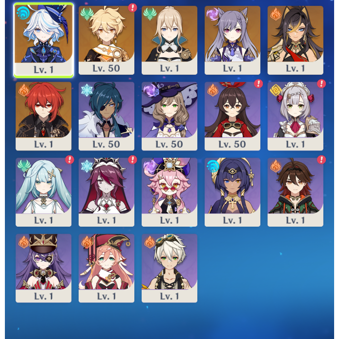 [NA][INSTANT] Genshin Impact C4 Furina + 17 intertwined Fate AR52 AMERICA Starter Account-Mobile Games Starter