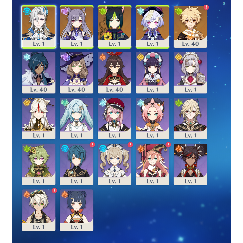 [NA][INSTANT] Genshin Impact C4 Neuvillette+BiS + C1 Keqing C1 Qiqi AR52 AMERICA Starter Account-Mobile Games Starter