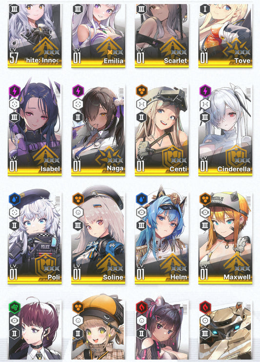 [NA][INSTANT] GODDESS OF VICTORY NIKKE 18SSR+Pity 2 Emilia+skin+Cinderella+Scarlet+Crown+Tove+Naga+Dolla+Nero+Isabel++ starter account Re:Zero-Mobile Games Starter