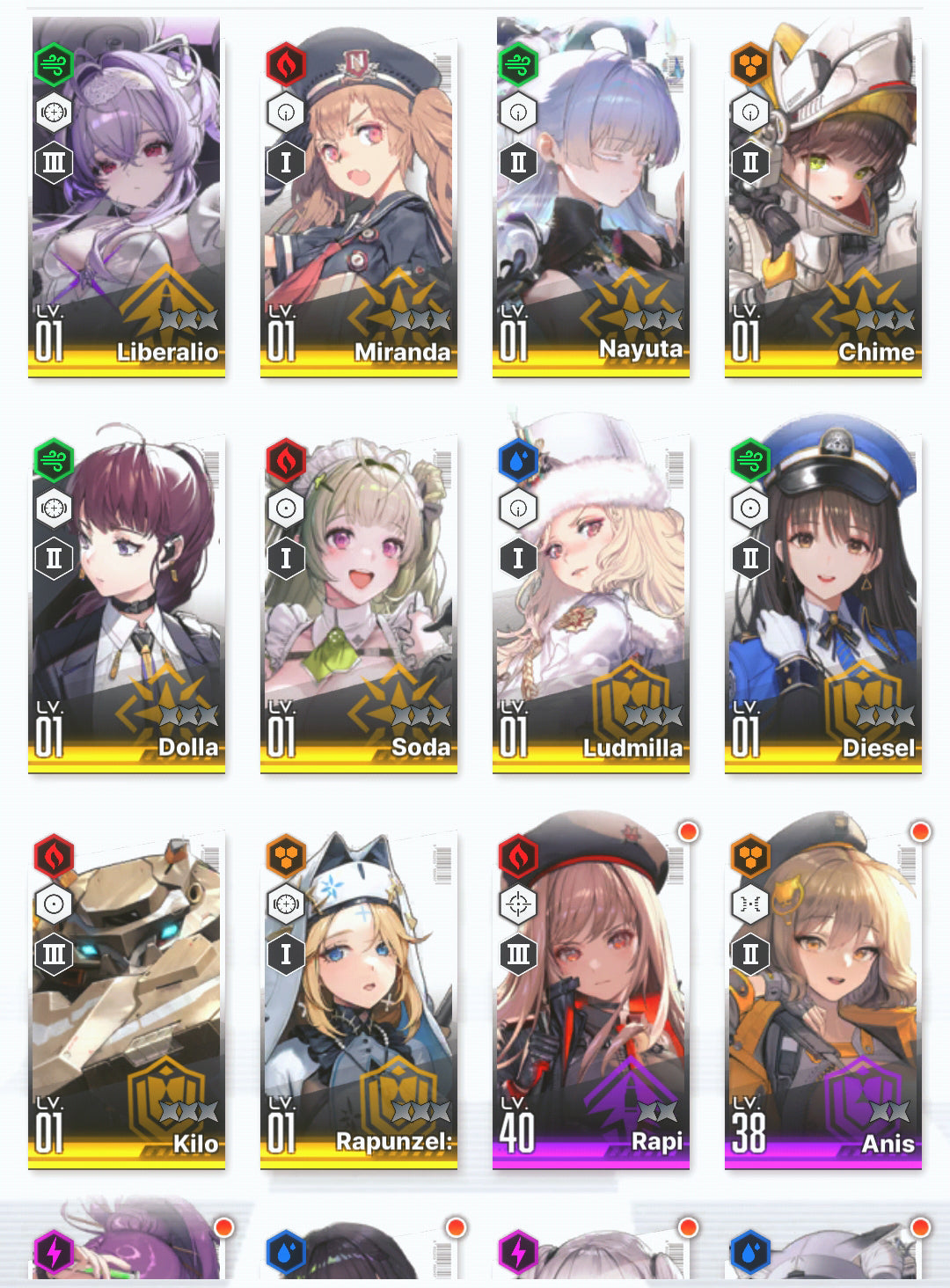 [NA][INSTANT] GODDESS OF VICTORY NIKKE 18SSR+Pity Nayuta+Liberalio+Anne+Modernia+Red Hood+Skin+Cinderella+ starter account-Mobile Games Starter
