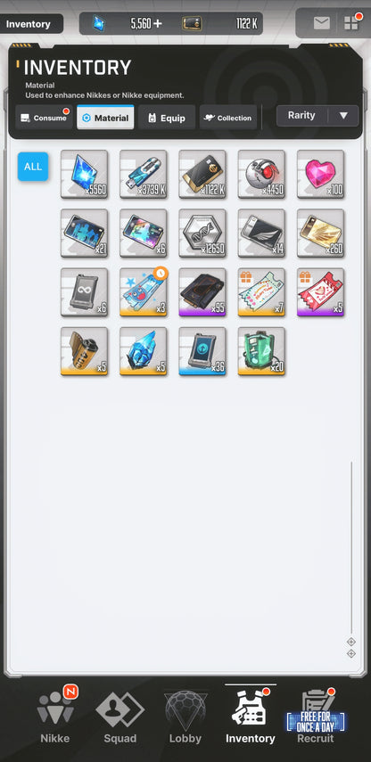 [NA][INSTANT] GODDESS OF VICTORY NIKKE 18SSR+Pity Nayuta+Liberalio+Anne+Modernia+Red Hood+Skin+Cinderella+ starter account-Mobile Games Starter