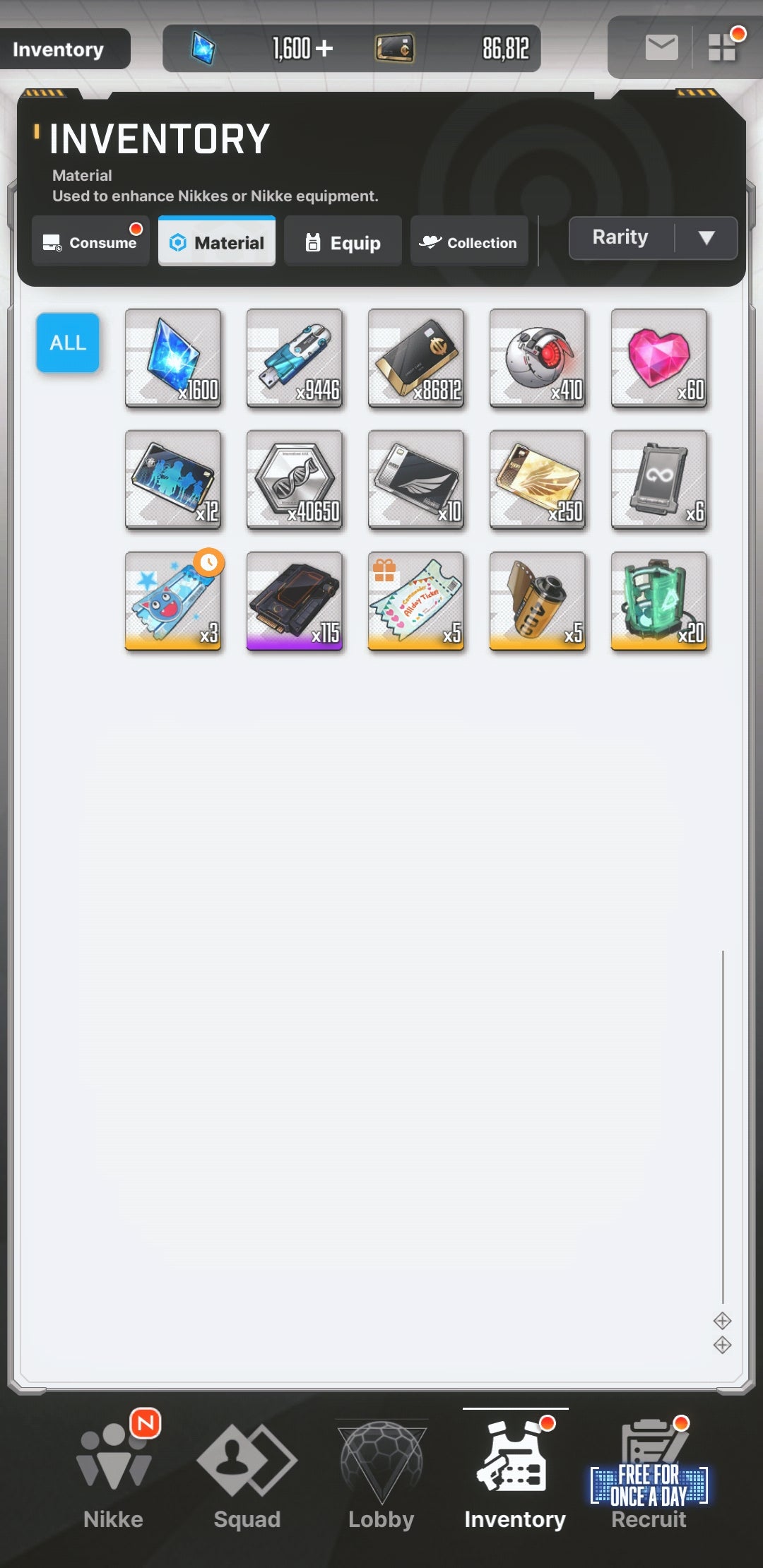 [NA][INSTANT] GODDESS OF VICTORY NIKKE 3 limited 13SSR+Pity Ludmilla: Winter Owner+Mica+Anne+Red Hood+Skin+ starter account-Mobile Games Starter