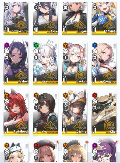 [NA][INSTANT] GODDESS OF VICTORY NIKKE 3 limited 13SSR+Pity Ludmilla: Winter Owner+Mica+Anne+Red Hood+Skin+ starter account-Mobile Games Starter