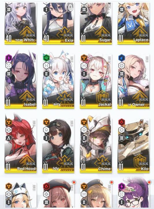 [NA][INSTANT] GODDESS OF VICTORY NIKKE 3 limited 13SSR+Pity Ludmilla: Winter Owner+Mica+Anne+Red Hood+Skin+ starter account-Mobile Games Starter