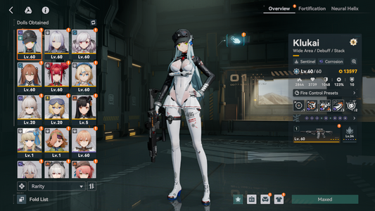 [NA][INSTANT] V6+6 Voymastina + V6+1 Klukai + V0+1 Springfield + ~400 Access pulls + outfit selector | GIRLS' FRONTLINE 2: EXILIUM EN Darkwinter T0 Starter Account-Mobile Games Starter