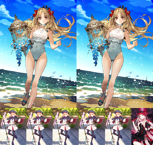 [NA][INSTANT] FGO NP2 Space Ereshkigal + NP5 Altria Caster BG Gawain Tristan Fate Grand Order LB6 endgame account-Mobile Games Starter