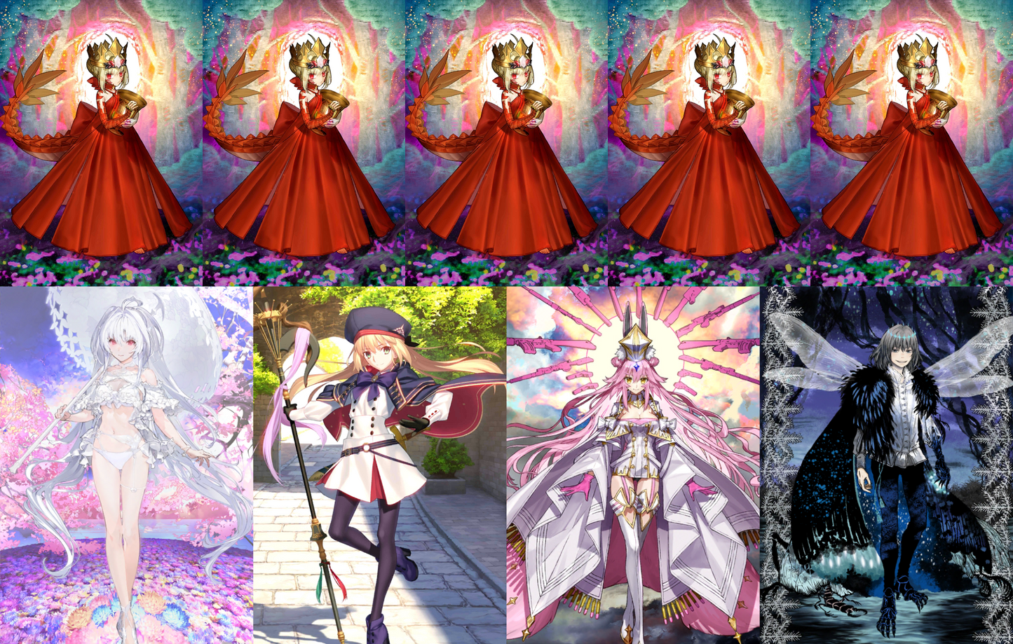 [NA] FGO NP5 Draco + Altria Caster Koyanskaya Oberon Lady Avalon + 2300SQ Fate Grand Order starter account