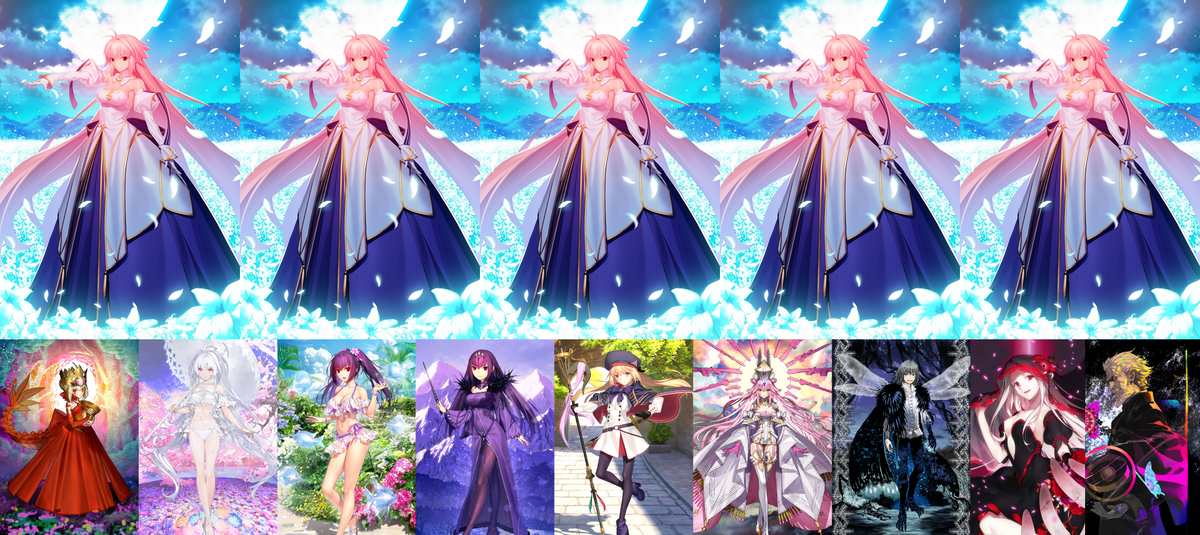 [NA] FGO NP5 Arcueid + Draco +Altria Caster Koyanskaya Oberon Lady Avalon double Skadi + 400SQ BG Fate Grand Order Archetype: Earth endgame LB6 account