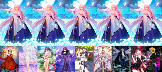 [NA] FGO NP5 Arcueid + Draco +Altria Caster Koyanskaya Oberon Lady Avalon double Skadi + 400SQ BG Fate Grand Order Archetype: Earth endgame LB6 account