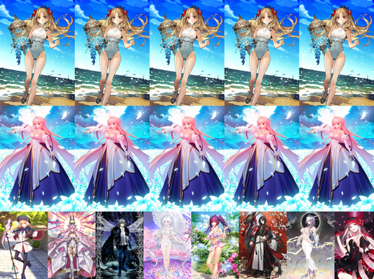 [JP][INSTANT] FGO double NP5 Space Ereshkigal NP5 Arcueid + 3000-4000SQ + Urd Koyanskaya Castoria Skadi Oberon++ endgame account (see options)