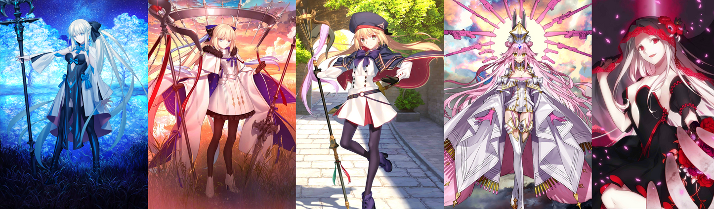[JP] FGO double Morgan Tonelico Aesc the Savior +Artoria Caster Koyanskaya Fate Grand Order starter account