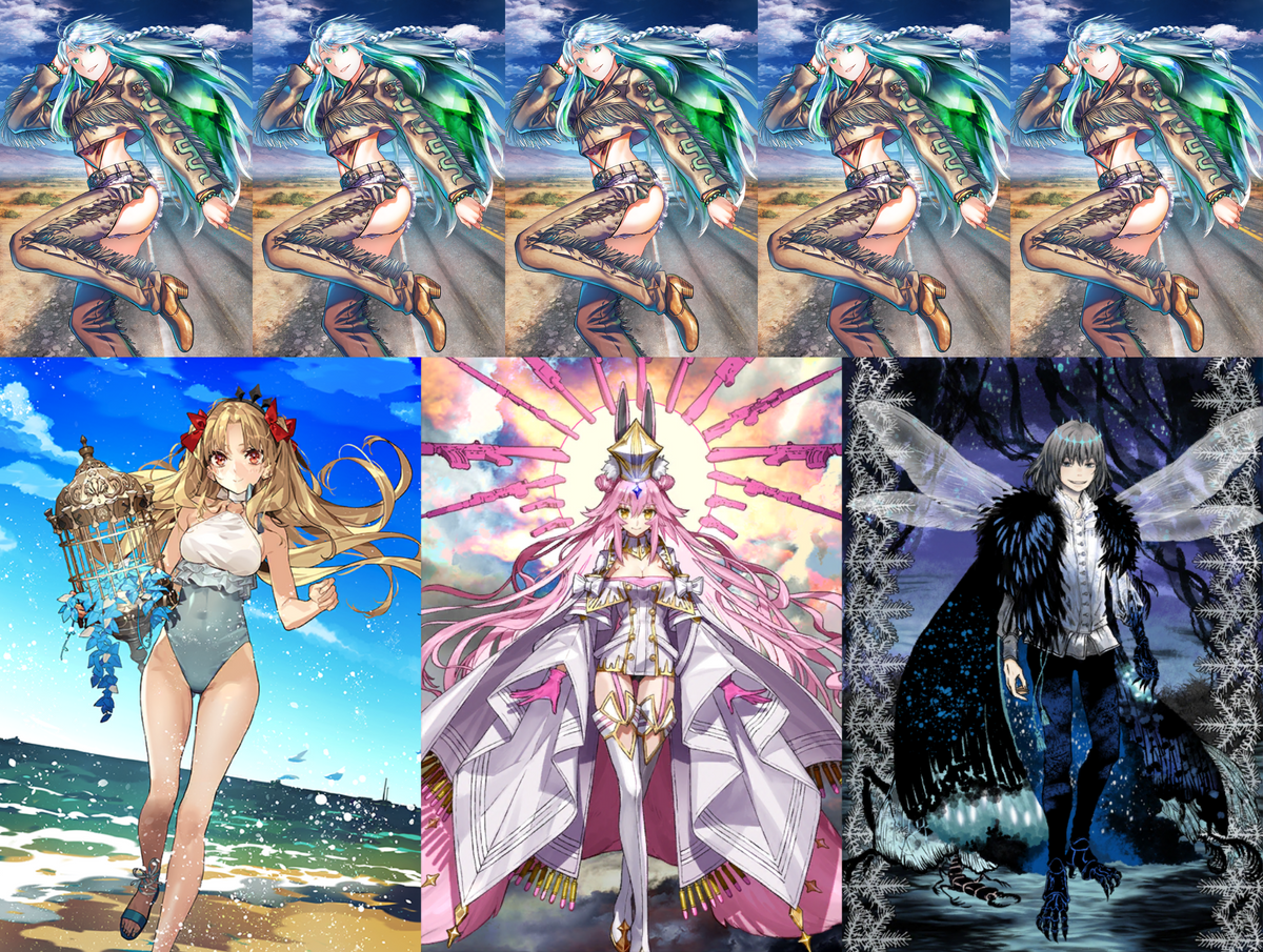 [NA][INSTANT] FGO NP5~7 Kukulcan + Space Ereshkigal + Koyanskaya Oberon 2000SQ Fate Grand Order endgame LB6 account (see options)
