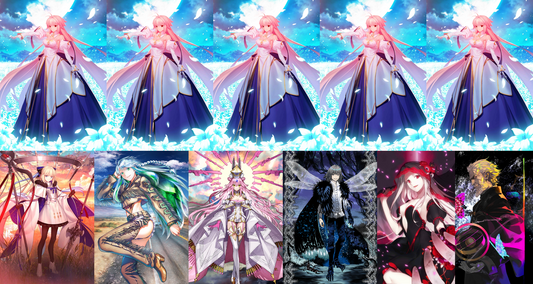 [NA] FGO NP5 Arcueid + Aesc the Savior Kukulcan + Koyanskaya Oberon Fate Grand Order endgame account
