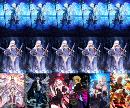 [NA] FGO double NP5 Morgan NP5 Tam Lin Lancelot Melusine + Koyanskaya Oberon BG Fate Grand Order endgame account
