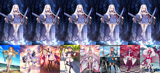 [NA][INSTANT] FGO NP5 Tam Lin Lancelot + Melusine ruler / Space Ereshkigal Aesc + Altria Caster Koyanskaya Chloe Fate Grand Order endgame account (see options)-Mobile Games Starter