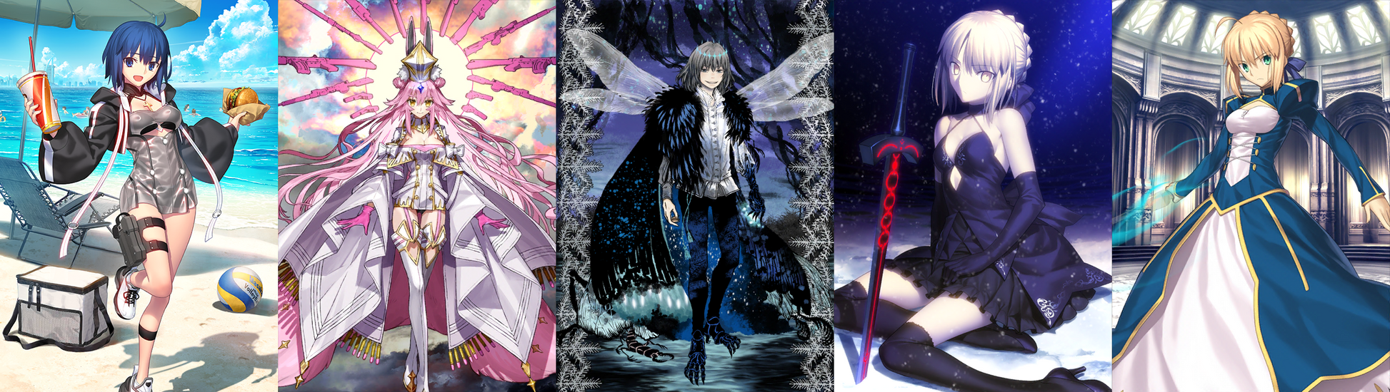 [NA] [INSTANT] FGO Ciel + Koyanskaya + Oberon + 2000SQ Fate Grand Order endgame account-Mobile Games Starter