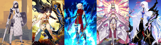 [JP] FGO Jacques de Molay (Saber) Okita Ishtar Koyanskaya Merlin BG + 1-2x5* Fate Grand Order starter account-Mobile Games Starter