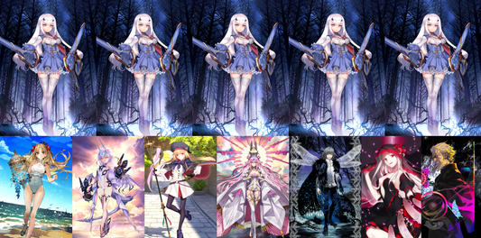 [NA][INSTANT] FGO NP5 Tam Lin Lancelot + Melusine ruler Space Ereshkigal + Altria Caster Koyanskaya Oberon + 1000-2000SQ BG Fate Grand Order endgame LB6 account (see options)-Mobile Games Starter