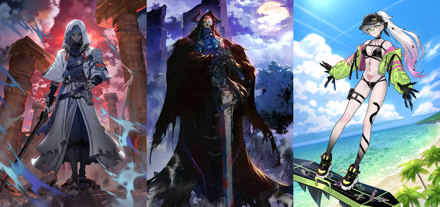 [JP] [INSTANT] FGO Hassan-i-Sabbah (Azrael) King Hassan Lilith summer + 100SQ Fate Grand Order starter account-Mobile Games Starter