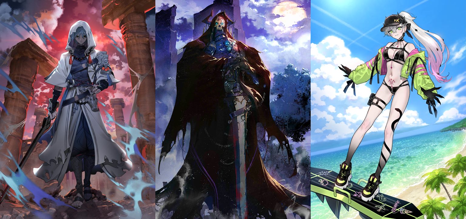 [JP] [INSTANT] FGO Hassan-i-Sabbah (Azrael) King Hassan Lilith summer + 100SQ Fate Grand Order starter account-Mobile Games Starter