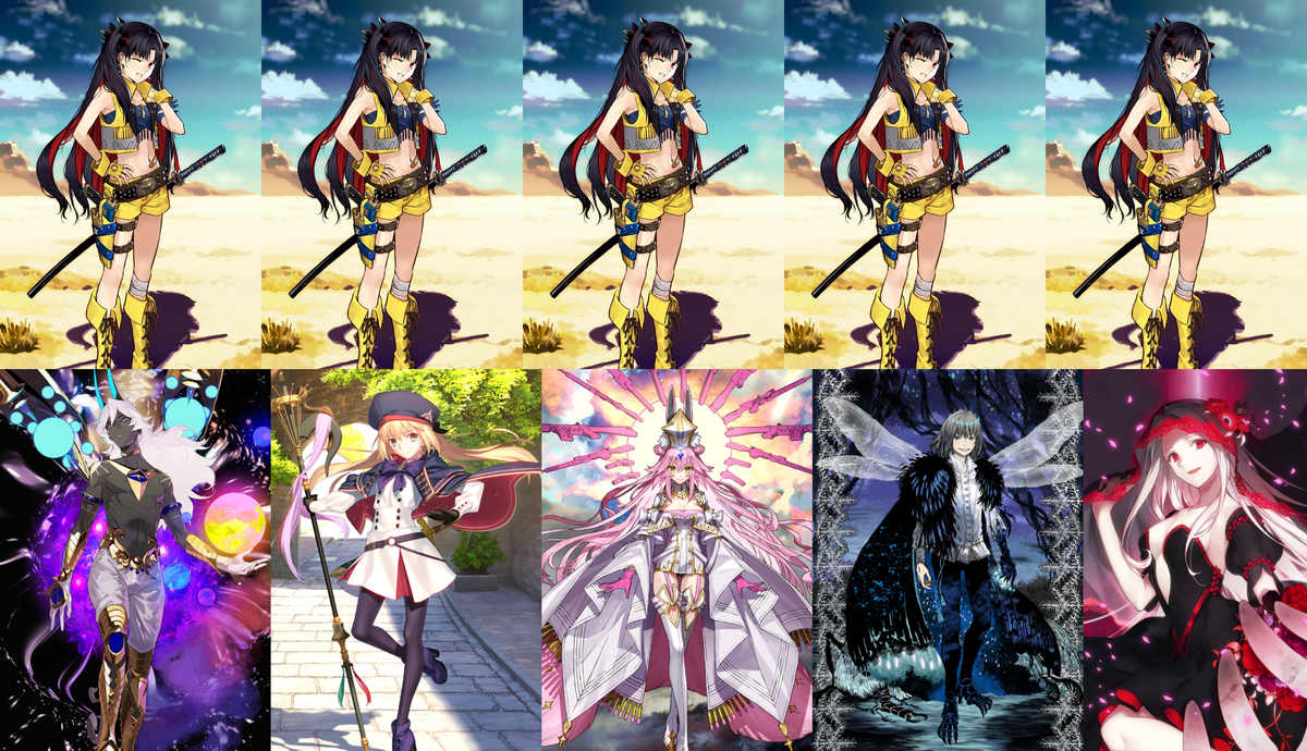 [NA][INSTANT] FGO NP5~7 Space Ishtar + Altria Caster Koyanskaya Oberon Arjuna alter + 300-500SQ Fate Grand Order endgame LB6 account (see options)-Mobile Games Starter