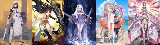 [JP] FGO Jacques de Molay (Saber) Koyanskaya Ishtar Fairy Knight Lancelot Melusine Abigail +3-4x5* Fate Grand Order starter account-Mobile Games Starter